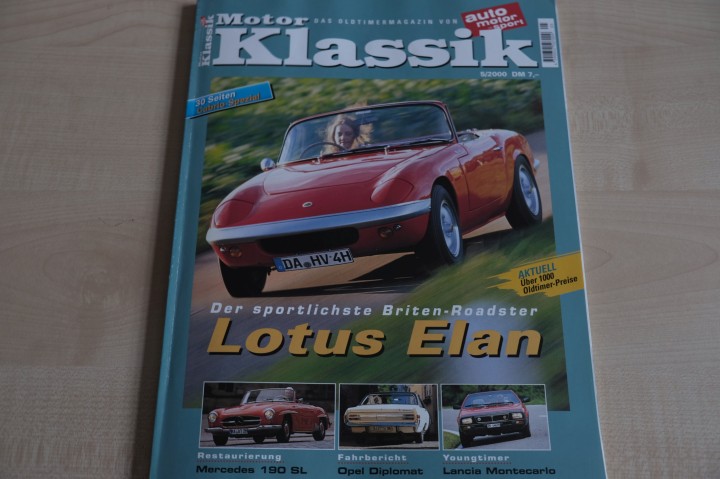 Deckblatt Motor Klassik (05/2000)